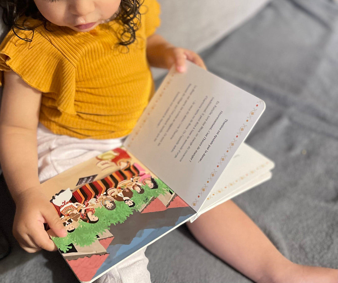 Livre kabyle pour enfants "thanina et la fête du village"