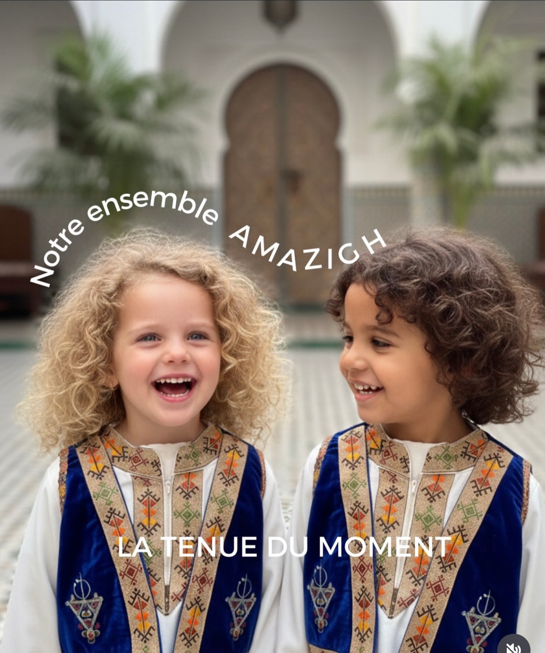 Tenue kabyle circoncision modèle Azegzaw