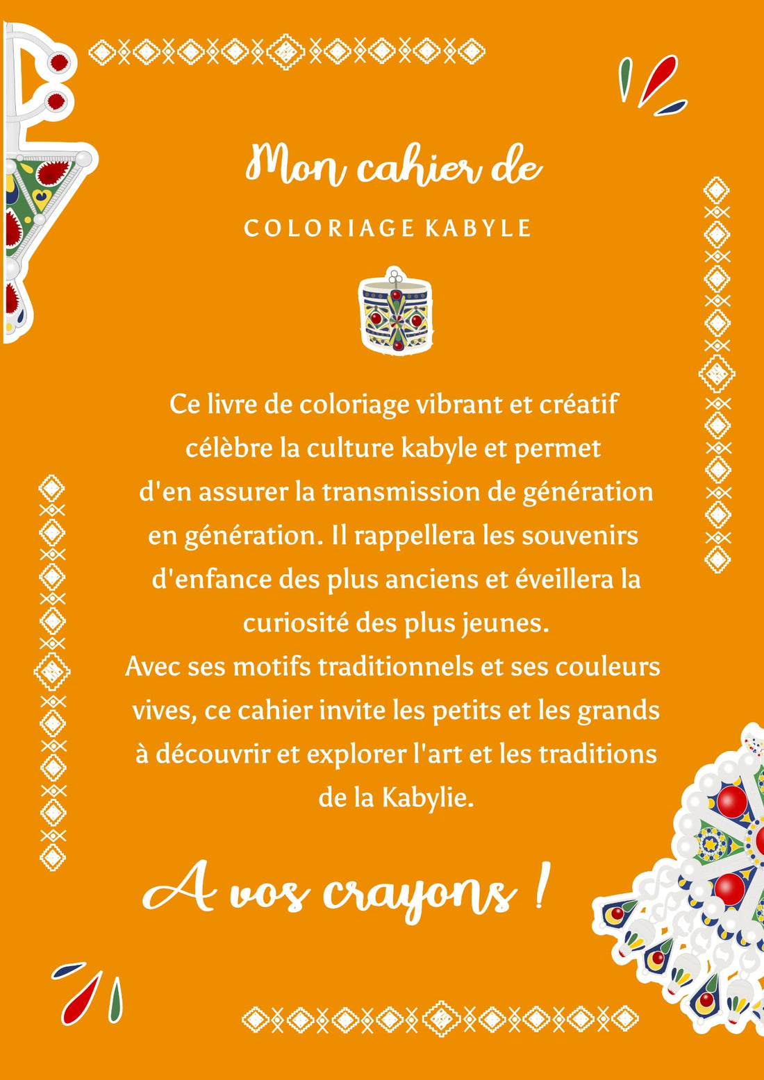 Cahier de coloriage Kabyle