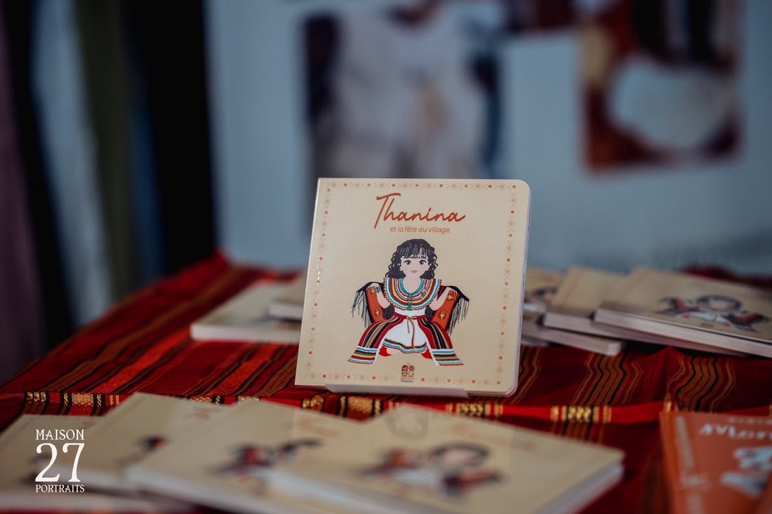 Livre kabyle pour enfants "thanina et la fête du village"